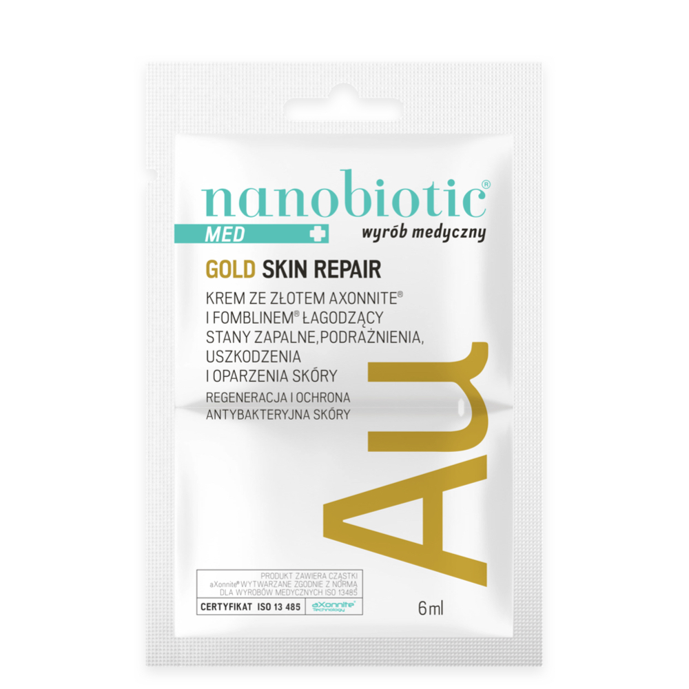 Nanobiotic® MED Gold Skin Repair - saszetki