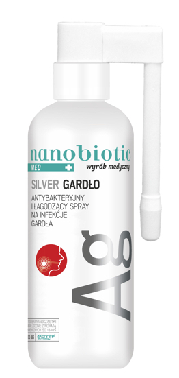 Nanobiotic® MED Silver Gardło - OCHRONA antyCOVID