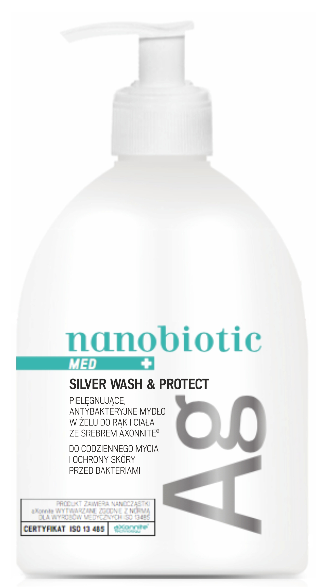 Nanobiotic® MED Silver Wash&Protect - ochronne mydło w żelu