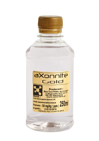 Złota Woda nano-TECH - aXonnite Gold